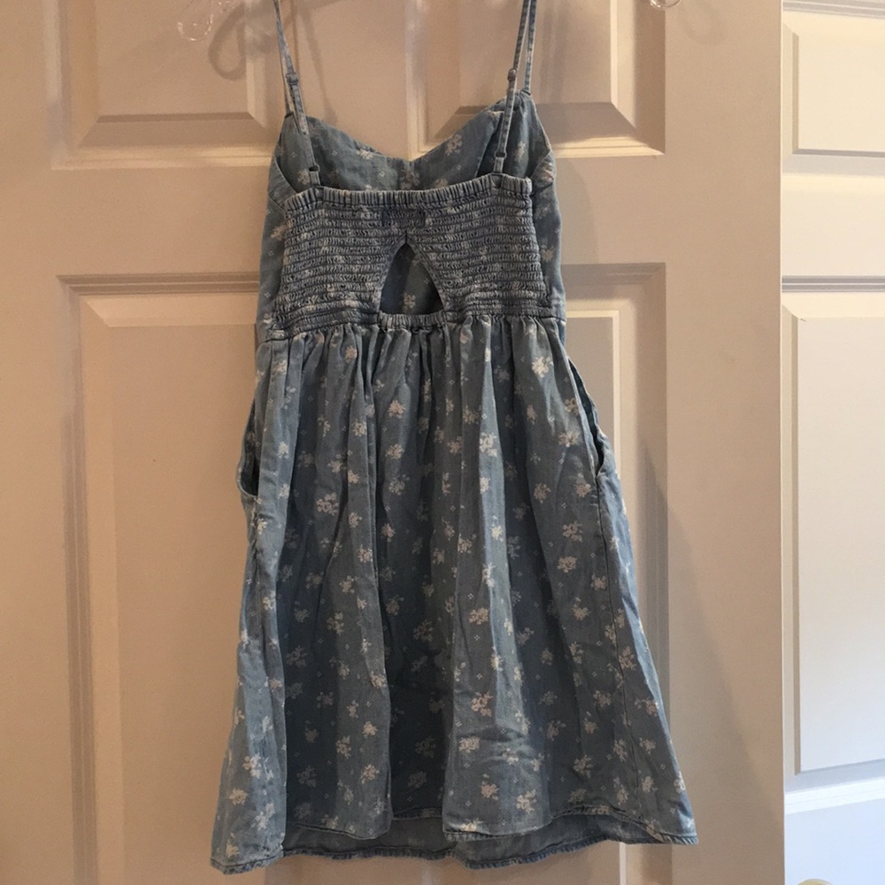Blue and White Sundress — Small - Picture 3 of 8
